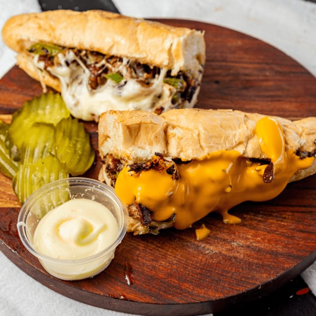 Philly Cheesesteak Sandwich.