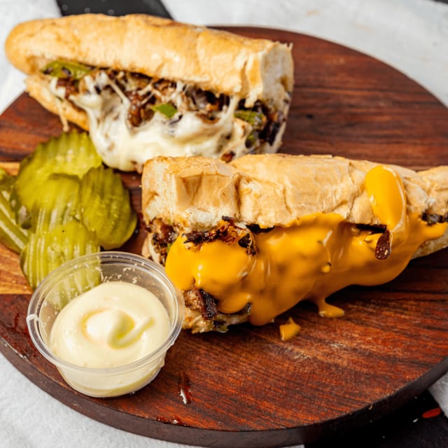 Chicken Philly Sandwich.