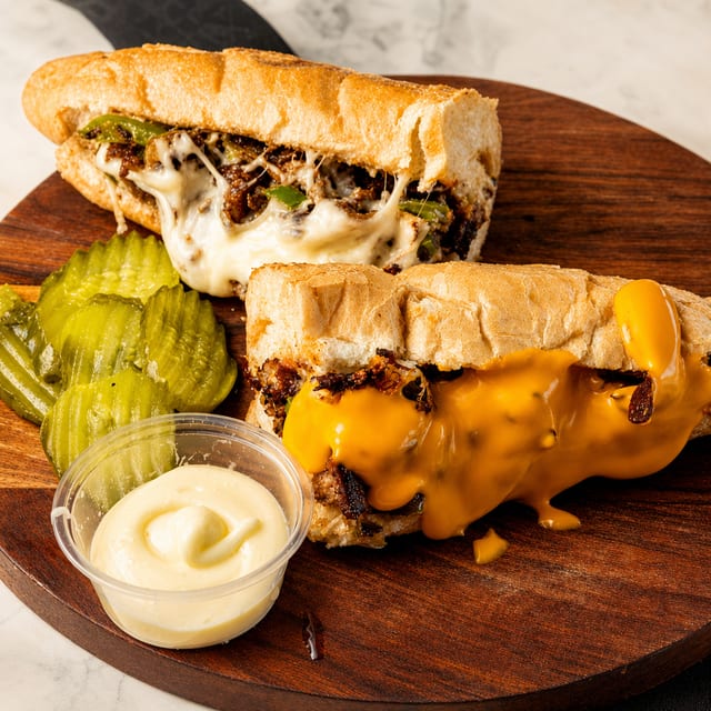 Philly Cheesesteak Sandwich.