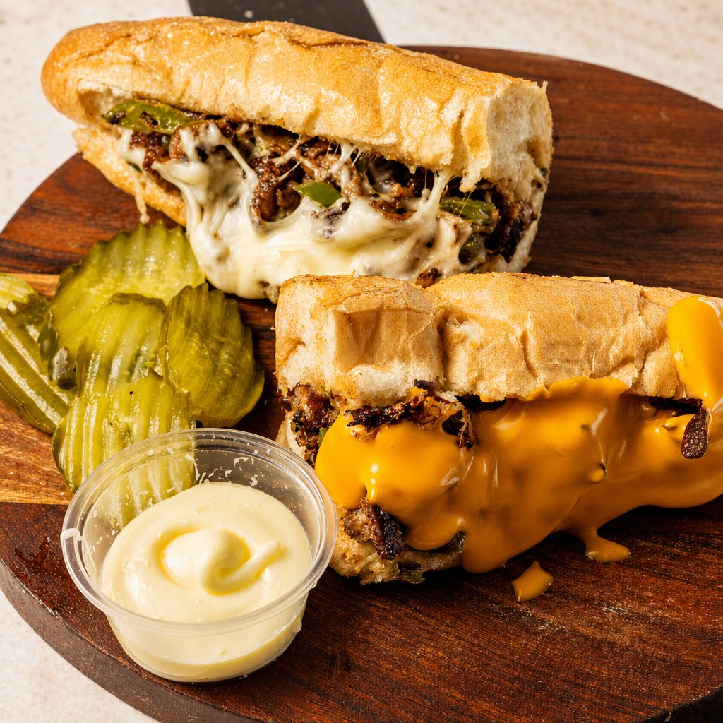 Chicken Philly Sandwich.