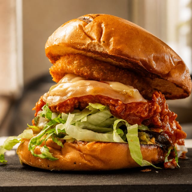 Celestia Chicken Melt Sandwich.